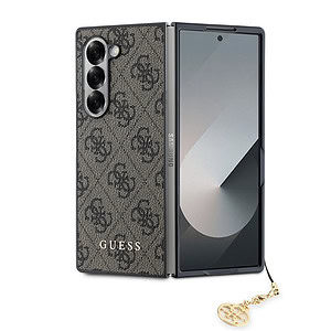 Guess Charm Samsung Galaxy Z Fold 6 hoesje - Bruin
