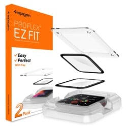 Spigen EZ Fit Proflex Apple Watch 4 / 5 / 6 / SE - 44 MM - 2 Stuks