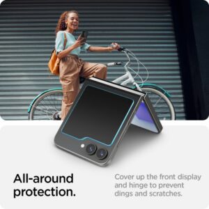 Spigen EZ Fit Screen protector Samsung Galaxy Z Flip 6 met installatie tools - 2 Stuks - 10