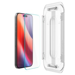 Spigen EZ Fit Screen protector iPhone 16 Pro met installatie tools – 2 Stuks - 2