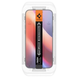 Spigen EZ Fit Screen protector iPhone 16 Pro met installatie tools – 2 Stuks - 4