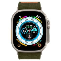 Spigen Fit Lite Ultra Apple Watch 6 / 7 / 8 / 9 / 10 / SE / Ultra 1 & 2 – 44 / 45 / 46 / 49 MM – Khaki - 3
