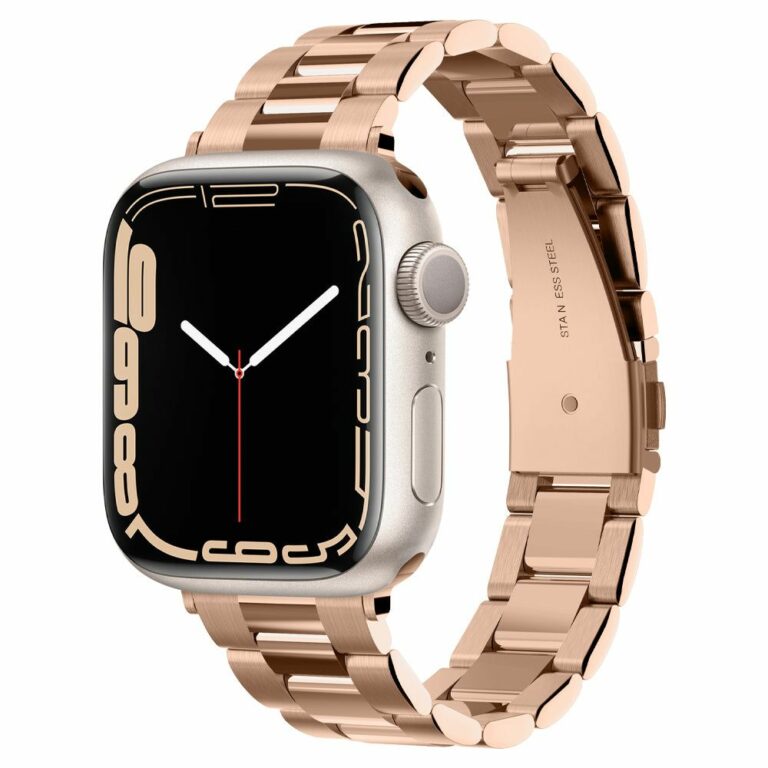 Spigen Modern Fit Bandje Apple Watch 6 / 7 / 8 / 9 / 10 / SE - 40 & 41 & 42 MM - Roségoud