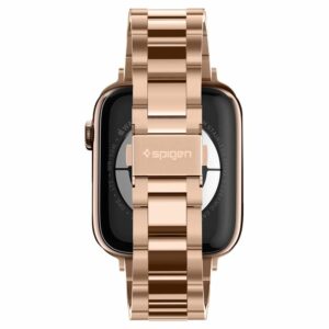 Spigen Modern Fit Bandje Apple Watch 6 / 7 / 8 / 9 / 10 / SE – 40 & 41 & 42 MM – Roségoud - 4
