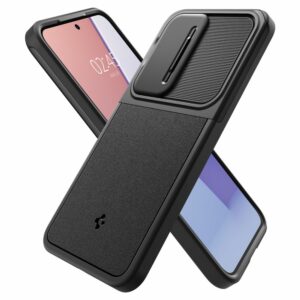 Spigen Optik Armor Samsung Galaxy S24 hoesje - Zwart - 9