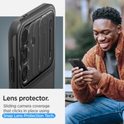 Spigen Optik Armor Samsung Galaxy S24 hoesje – Zwart - 11