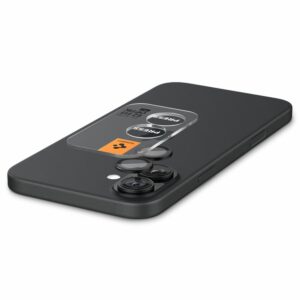 Spigen Optik Pro EZ Fit Camera protector iPhone 16 / 16 Plus – 2 Stuks – Zwart - 1