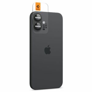 Spigen Optik Pro EZ Fit Camera protector iPhone 16 / 16 Plus – 2 Stuks – Zwart - 2