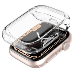 Spigen Ultra Hybrid Apple Watch 7 / 8 / 9 – 41 MM – Transparant - 2
