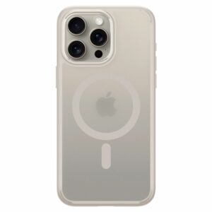 Spigen Ultra Hybrid MagSafe iPhone 15 Pro hoesje – Frost Natural Titanium - 2