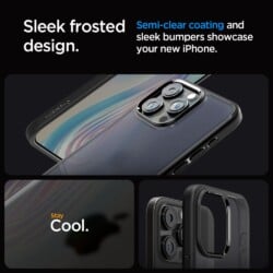 Spigen Ultra Hybrid iPhone 15 Pro hoesje – Frost Black - 9