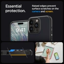 Spigen Ultra Hybrid iPhone 15 Pro hoesje – Frost Black - 11