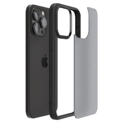 Spigen Ultra Hybrid iPhone 15 Pro hoesje – Frost Black - 5