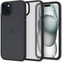 Spigen Ultra Hybrid iPhone 15 hoesje - Frost Black