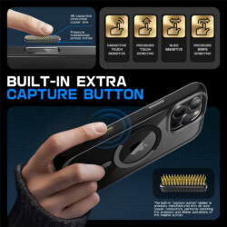 Supcase UB MagSafe iPhone 16 Pro Max hoesje – Zwart - 2