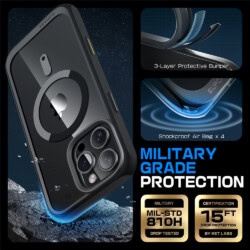 Supcase UB MagSafe iPhone 16 Pro Max hoesje – Zwart - 3