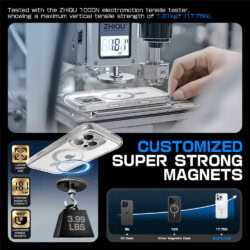 Supcase UB MagSafe iPhone 16 Pro hoesje – Transparant - 7