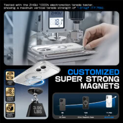 Supcase UB MagSafe iPhone 16 hoesje – Transparant - 2