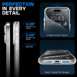 Supcase UB MagSafe iPhone 16 hoesje – Transparant - 6