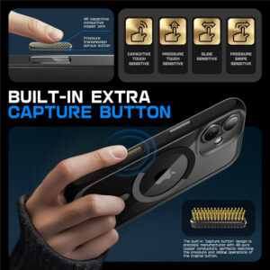 Supcase UB MagSafe iPhone 16 hoesje - Zwart - 2