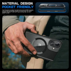 Supcase UB MagSafe iPhone 16 hoesje – Zwart - 6