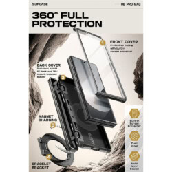 Supcase UB Pro MagSafe met screen protector Samsung Galaxy Z Fold6 – Zwart - 4