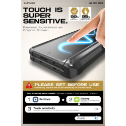 Supcase UB Pro MagSafe met screen protector Samsung Galaxy Z Fold6 – Zwart - 6