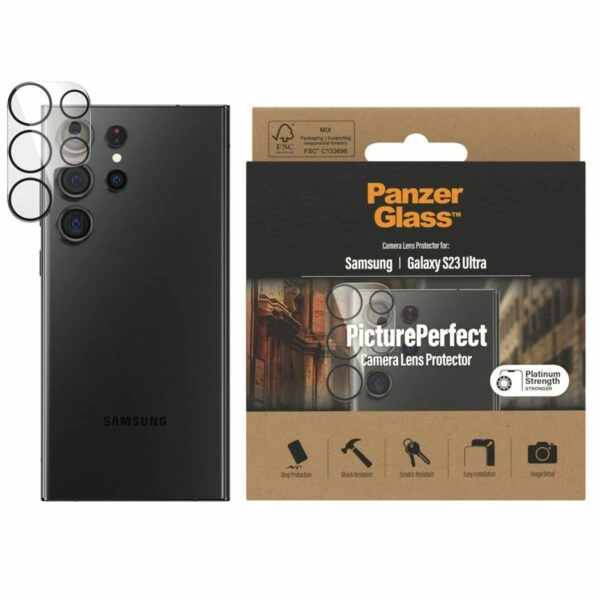 PanzerGlass Picture Perfect Samsung Galaxy S23 Ultra Camera lens protector