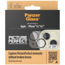 PanzerGlass Picture Perfect iPhone 15 / 15 Plus Camera lens protector - 3