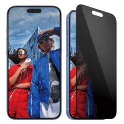 PanzerGlass Privacy Screen Protector Ultra-Wide Fit iPhone 16 Plus / iPhone 15 Plus - 1