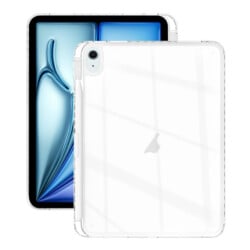 Backcase iPad Air 6 (M3 en M2) - 11 inch - Pencilholder - Transparent