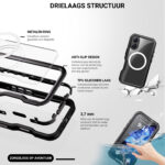 Turtle Shift Volledig waterdicht en stofdicht hoesje iPhone 16 met MagSafe - 2