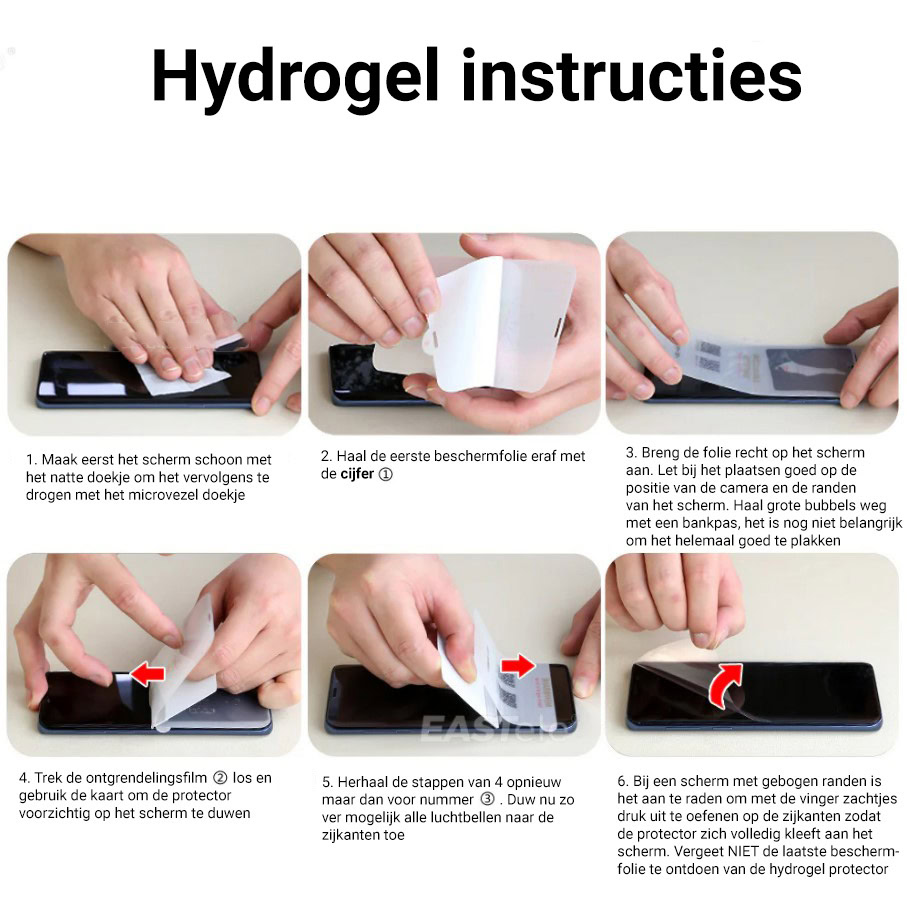 Hydrogel Displaybeschermfolie voor iPhone 17e / iPhone 16e