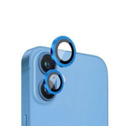 Solidenz Cameralens only protector iPhone 16 / 16 Plus - Blauw