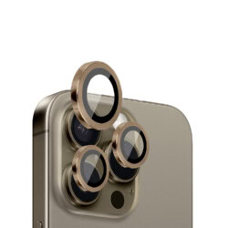 Solidenz Cameralens only protector iPhone 16 Pro / 16 Pro Max - Desert Titanium