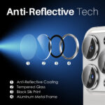 Solidenz Cameralens only protector iPhone 16 Pro / 16 Pro Max – White Titanium - 3