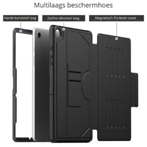 Solidenz Magnetische hoes Samsung Galaxy Tab A9 Plus – 11 inch – Zwart - 1