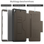 Solidenz Magnetische hoes iPad 2018 / iPad 2017 / Air 2 – 9.7 inch – Bruin - 1