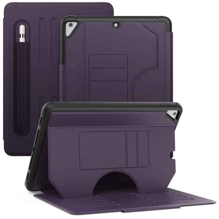 Solidenz Magnetische hoes iPad 2018 / iPad 2017 / Air 2 - 9.7 inch - Paars
