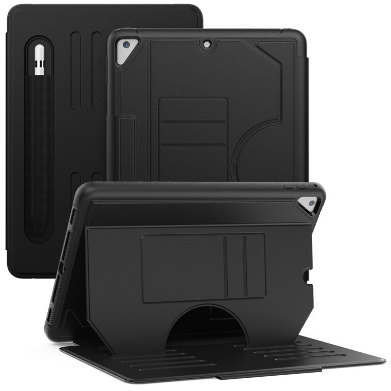Solidenz Magnetische hoes iPad 2018 / iPad 2017 / Air 2 - 9.7 inch - Zwart