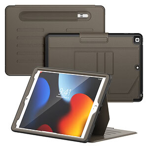 Solidenz Magnetische hoes iPad 9 2021 / iPad 8 2020 / iPad 7 2019 – 10.2 inch – Bruin - 8