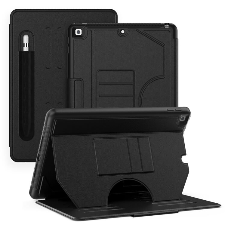 Solidenz Magnetische hoes iPad 9 2021 / iPad 8 2020 / iPad 7 2019 - 10.2 inch - Zwart
