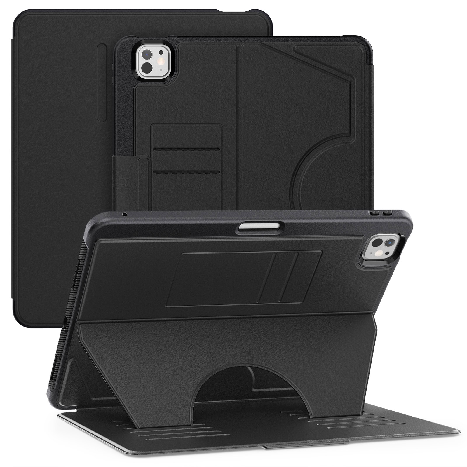 Solidenz Magnetisch hoes iPad Pro M4 2024 – 13 inch 2024 – Zwart 1 Solidenz Magnetisch hoes iPad Pro M4 2024 – 13 inch 2024 – Zwart 1