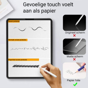 Solidenz Matte Paper Feel voor tekenen Screen Protector iPad Air 6 (M3 en M2) - 13 inch - 4