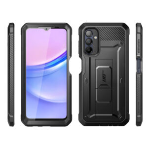 Supcase UB Pro hoesje met screenprotector Samsung Galaxy A16 – Zwart - 1