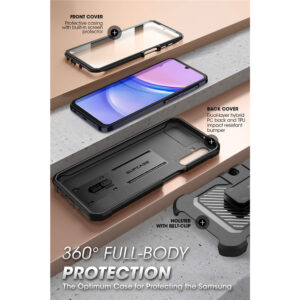 Supcase UB Pro hoesje met screenprotector Samsung Galaxy A16 – Zwart - 5