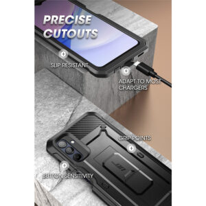 Supcase UB Pro hoesje met screenprotector Samsung Galaxy A16 – Zwart - 7