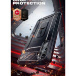 Supcase UB Pro hoesje met screenprotector Samsung Galaxy S24 FE – Zwart - 1