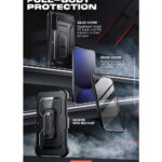 Supcase UB Pro hoesje met screenprotector Samsung Galaxy S24 FE – Zwart - 3