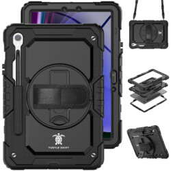 Turtle Shift Extreme Protection 360 Backcase Hoes Tab S9 FE / Tab S9 - 11 inch - Zwart